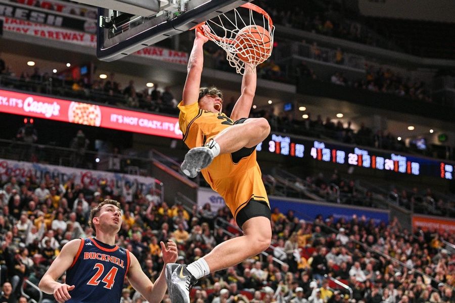 NCAA Basketball: Bucknell at Iowa