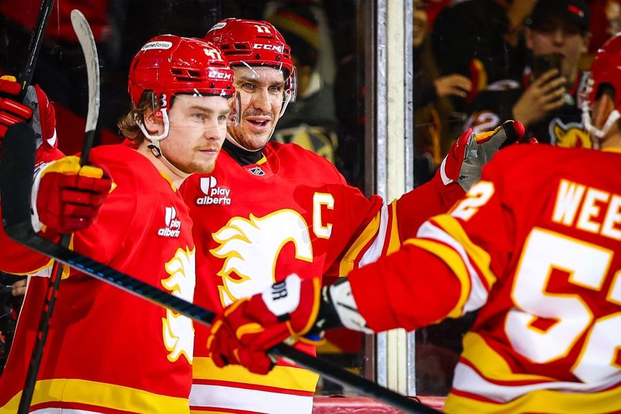 NHL: Vegas Golden Knights at Calgary Flames