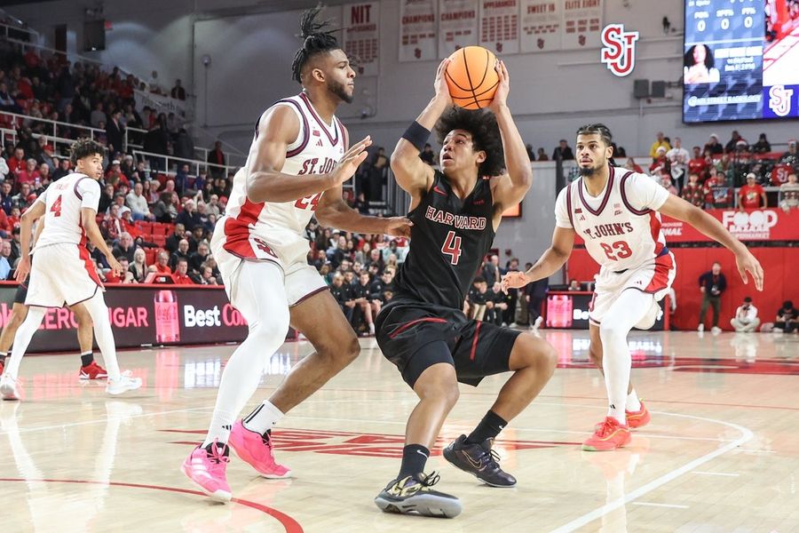 NCAA Basketball: Harvard at St. John