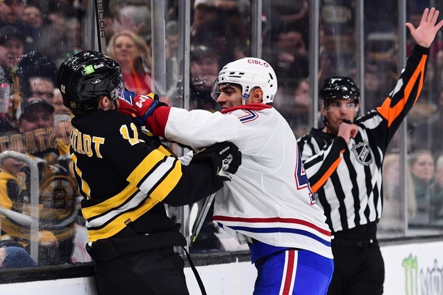 NHL: Montreal Canadiens at Boston Bruins