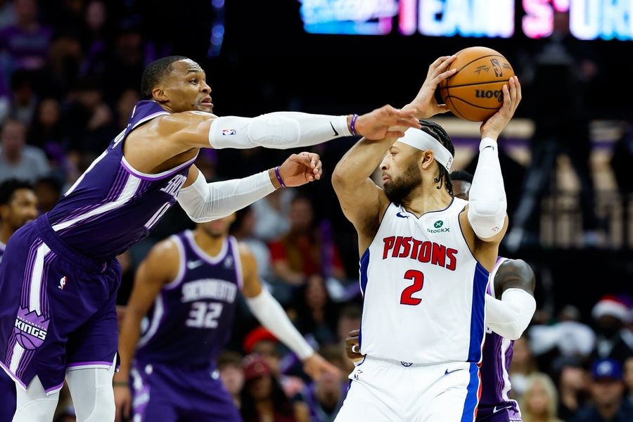 NBA: Detroit Pistons at Sacramento Kings