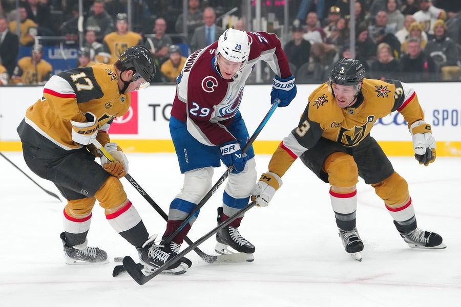 NHL: Colorado Avalanche at Vegas Golden Knights