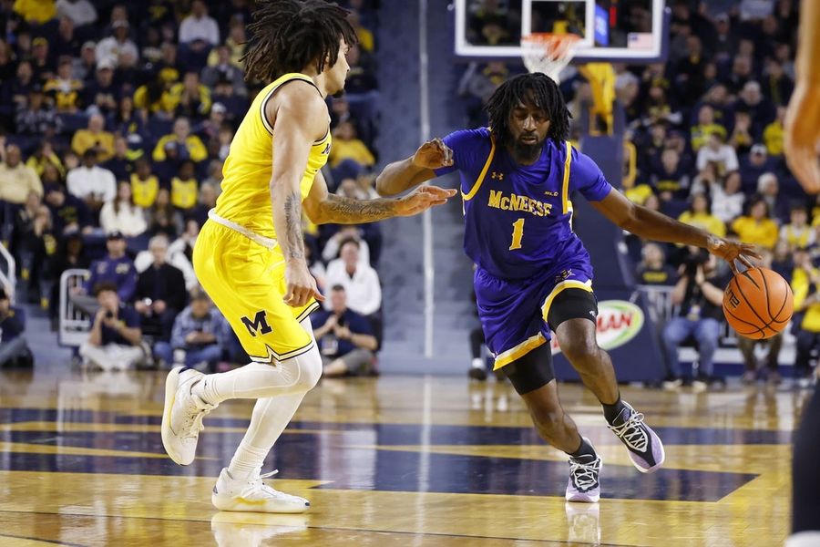 NCAA Basketball: McNeese State, Michigan