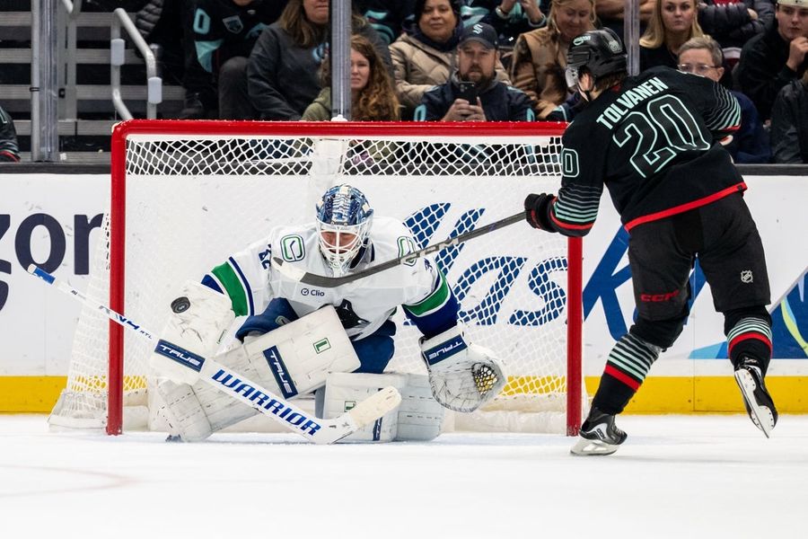 NHL: Vancouver Canucks at Seattle Kraken