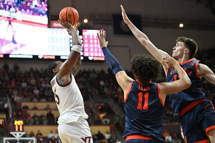 NCAA Basketball: Virginia at Virginia Tech