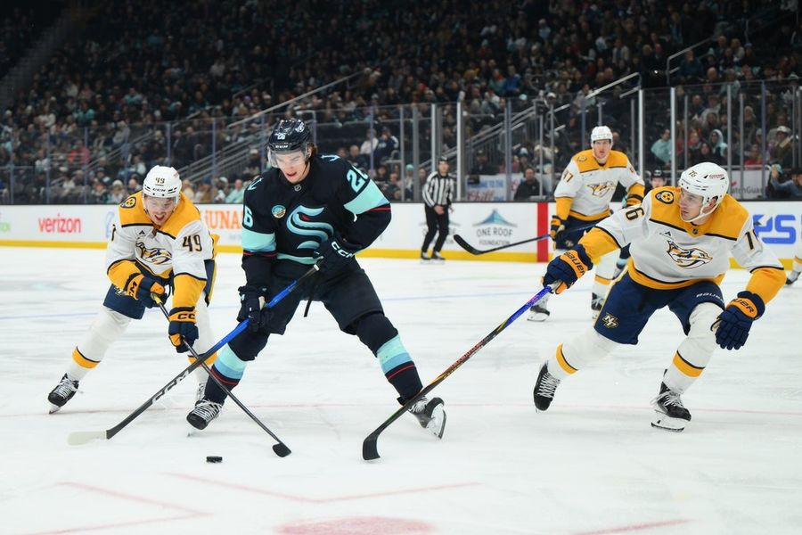 NHL: Nashville Predators at Seattle Kraken