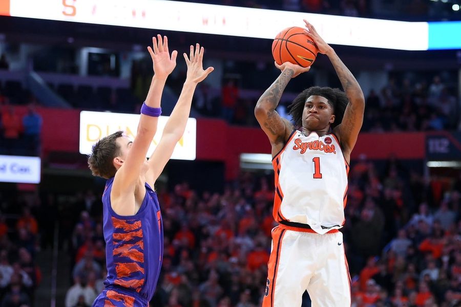 NCAA Basketball: Clemson at Syracuse