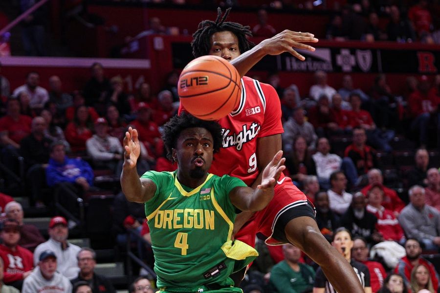 NCAA Basketball: Oregon at Rutgers