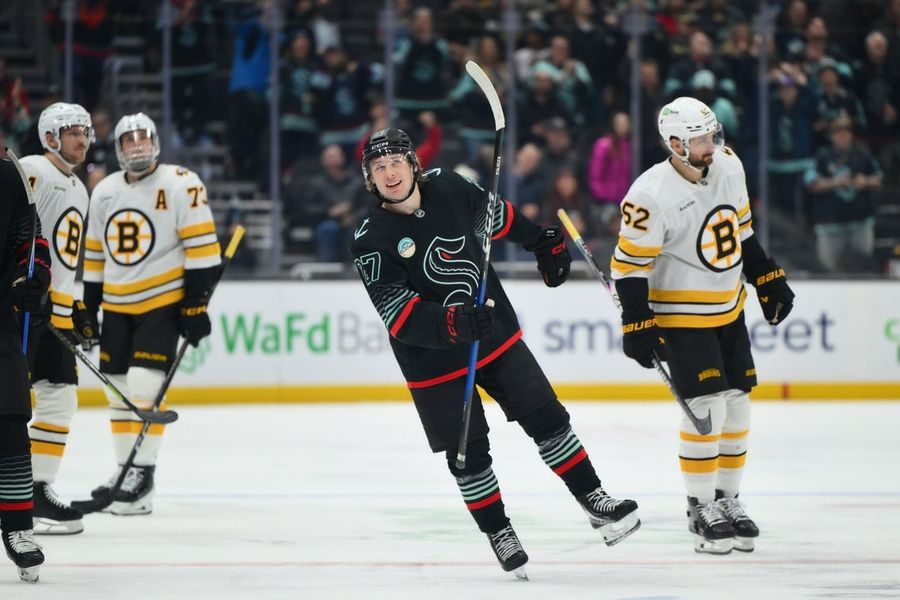 NHL: Boston Bruins at Seattle Kraken