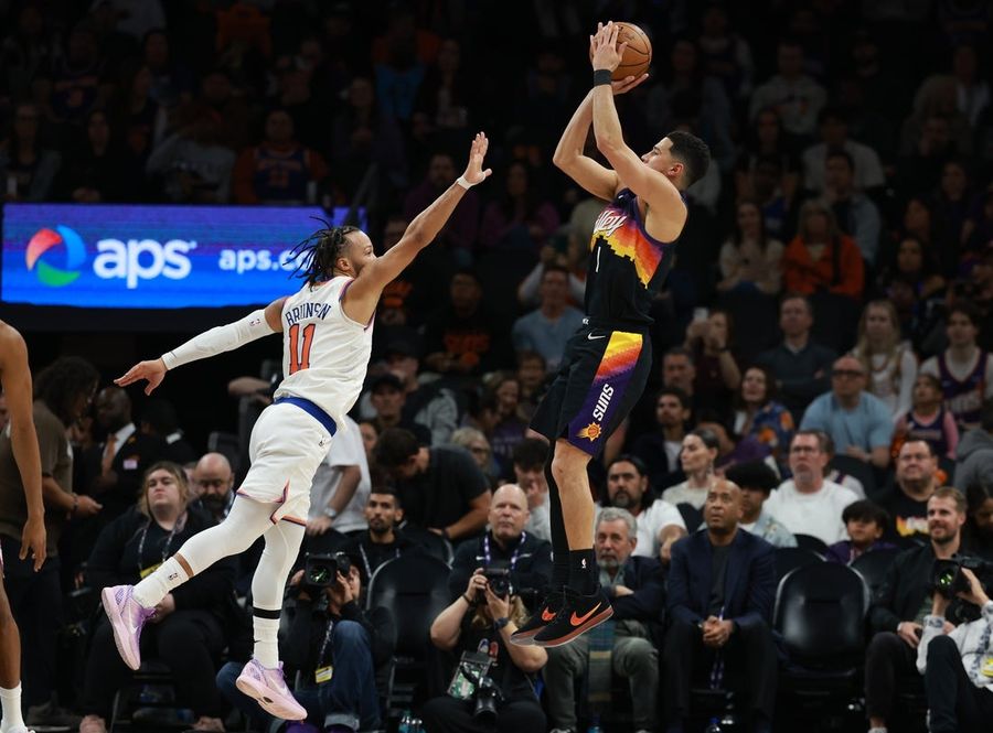 NBA: New York Knicks at Phoenix Suns