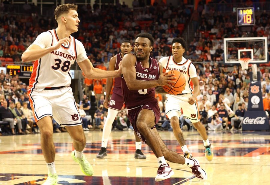NCAA Basketball: Texas A&amp;M at Auburn