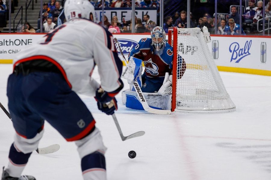 NHL: Columbus Blue Jackets at Colorado Avalanche