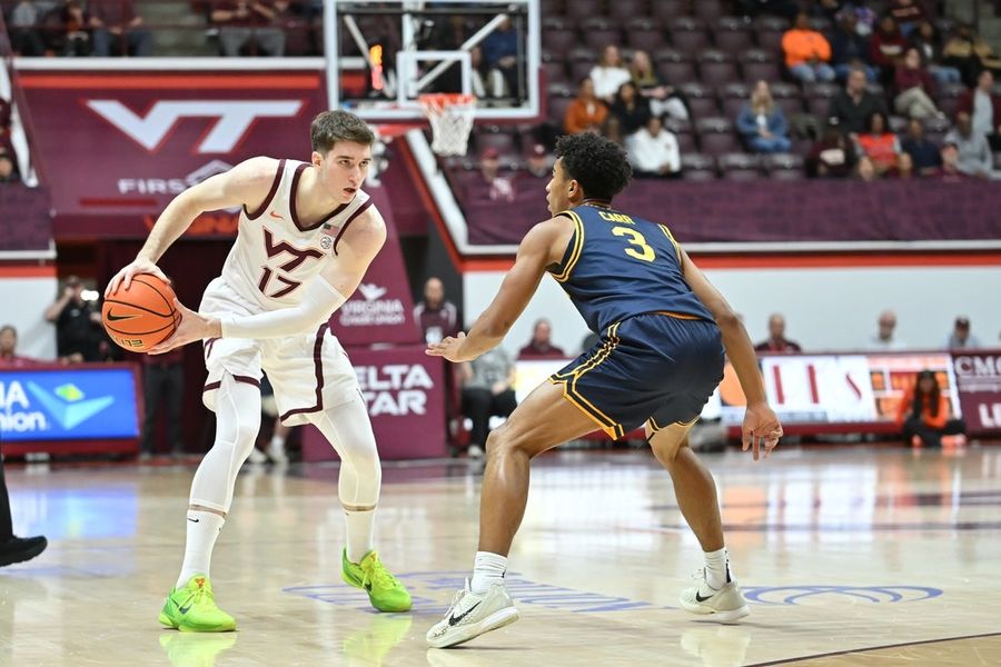 NCAA Basketball: California at Virginia Tech