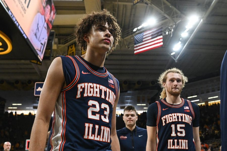 NCAA Basketball: Illinois at Iowa