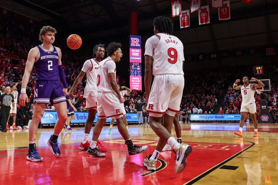 Last-second swat secures Rutgers' Big Ten win over Northwestern
