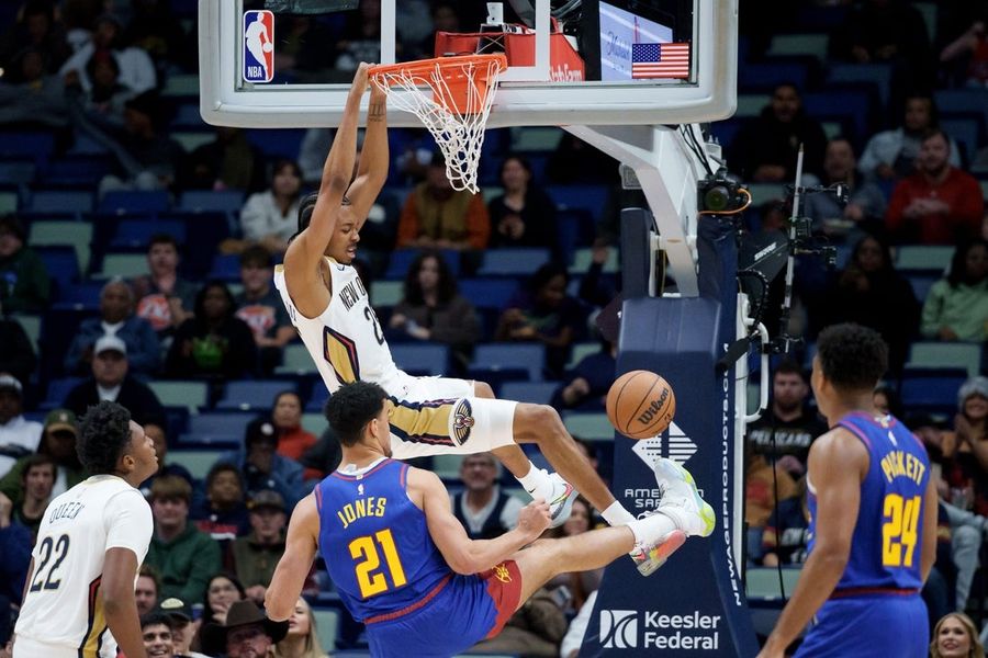 NBA: Denver Nuggets at New Orleans Pelicans
