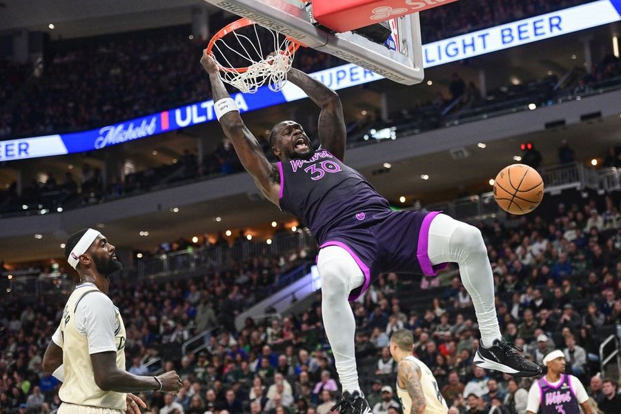 NBA: Minnesota Timberwolves at Milwaukee Bucks