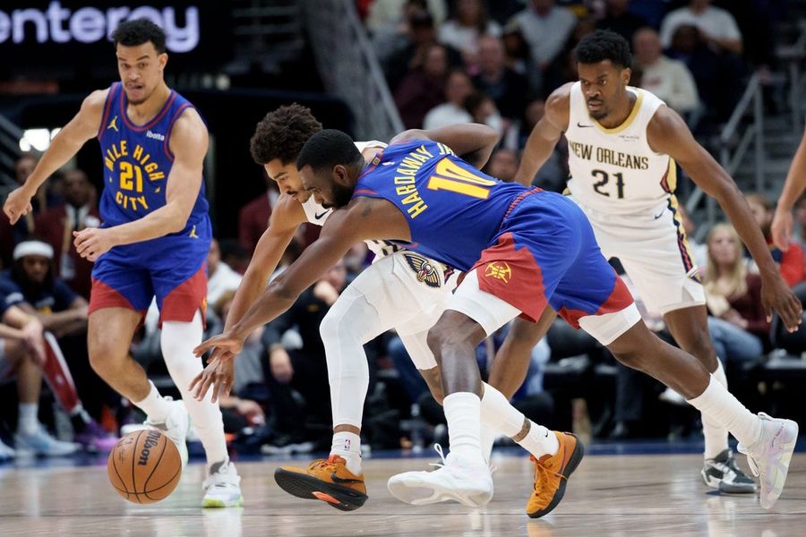 NBA: Denver Nuggets at New Orleans Pelicans