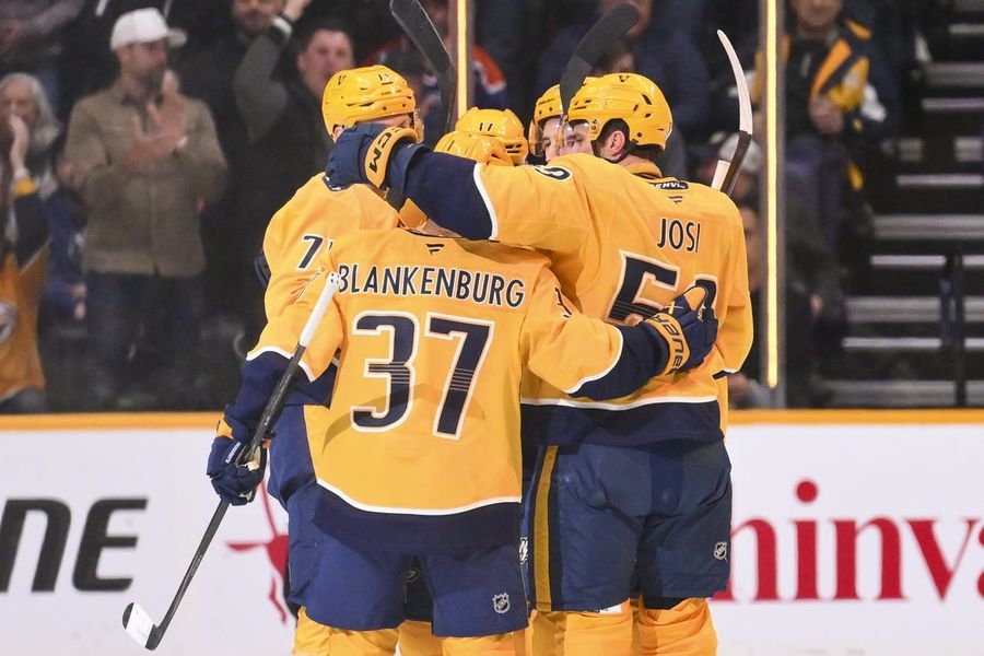 NHL: Edmonton Oilers at Nashville Predators