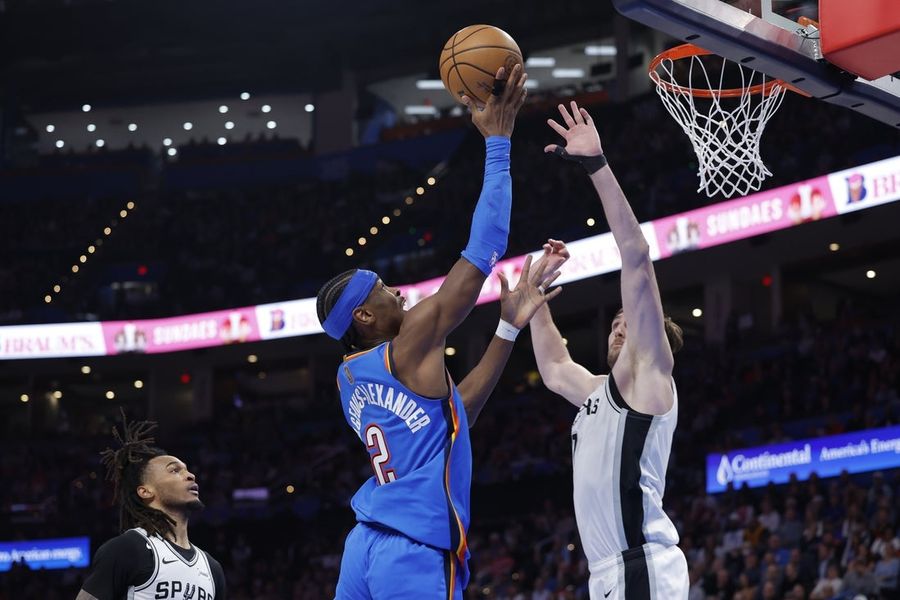 NBA: San Antonio Spurs at Oklahoma City Thunder