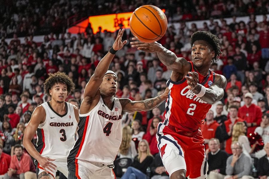 NCAA Basketball: Mississippi at Georgia