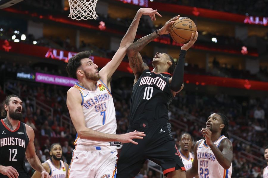 NBA: Oklahoma City Thunder at Houston Rockets