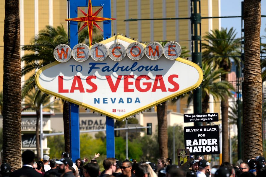 A Las Vegas women’s college basketball tournament provided a court, and almost nothing else