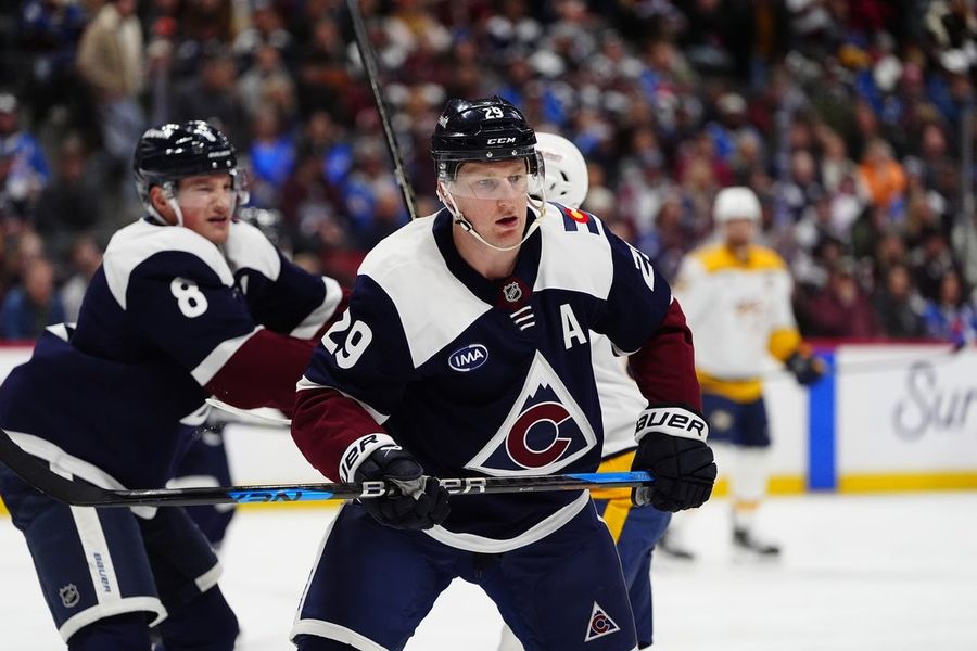 NHL: Nashville Predators at Colorado Avalanche