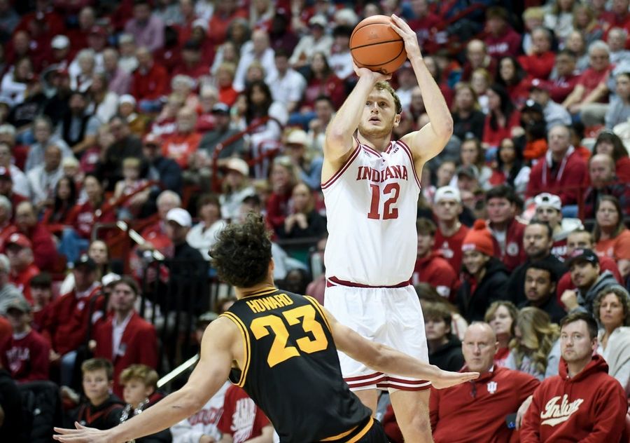 NCAA Basketball: Iowa at Indiana