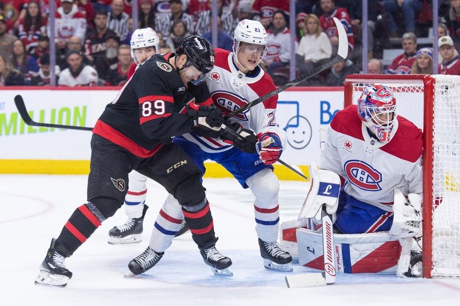 NHL: Montreal Canadiens at Ottawa Senators