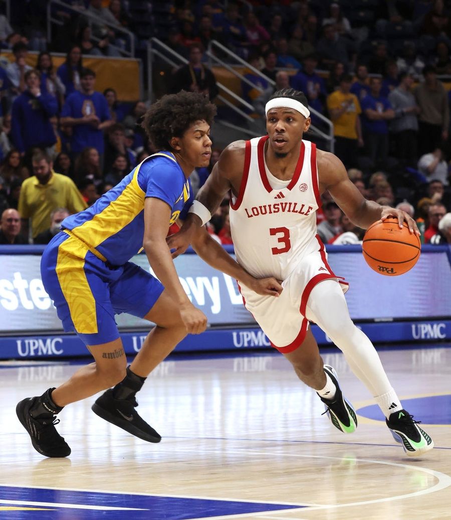 NCAA Basketball: Louisville at Pittsburgh