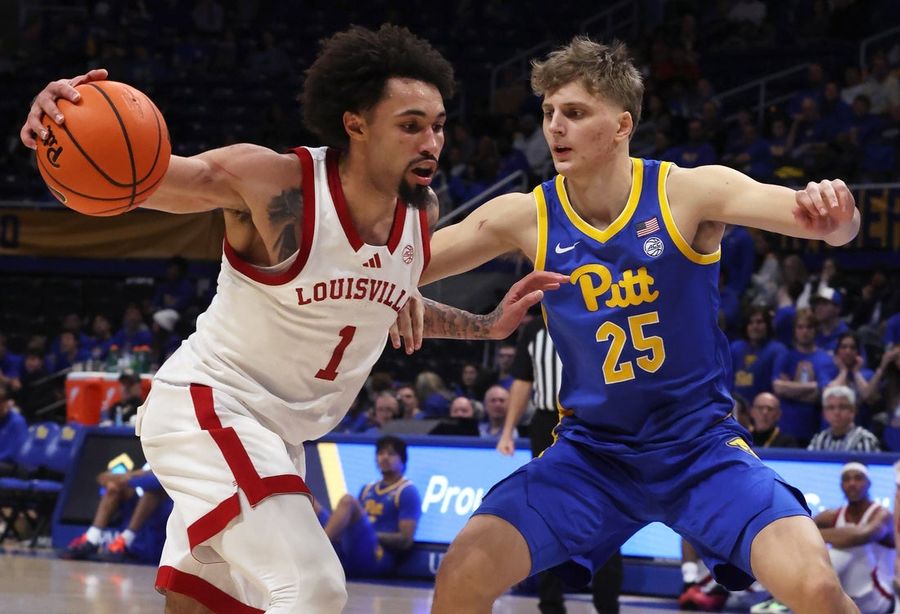 NCAA Basketball: Louisville at Pittsburgh