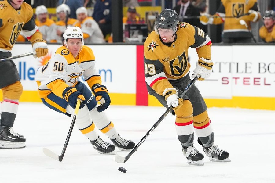 Mark Stone extends streak as Vegas throttles Nashville