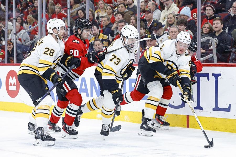 Bruins looking to restore momentum as they host Blackhawks