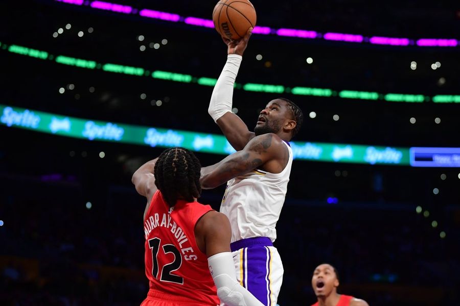 NBA: Toronto Raptors at Los Angeles Lakers
