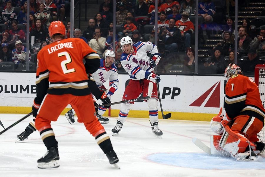 NHL: New York Rangers at Anaheim Ducks