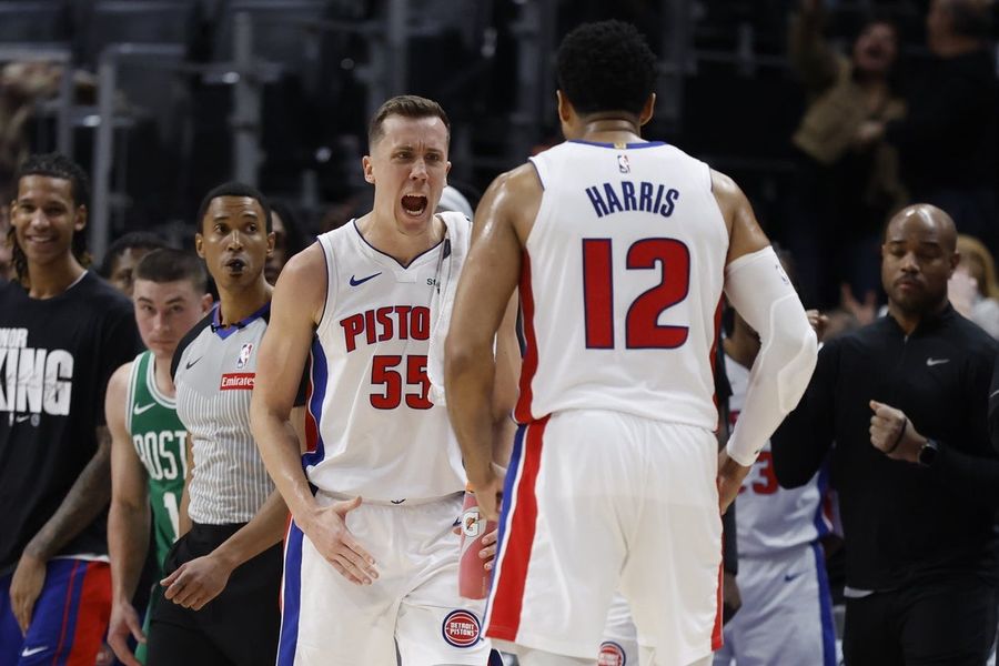 NBA: Boston Celtics at Detroit Pistons