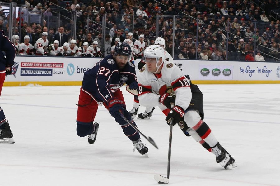 NHL: Ottawa Senators at Columbus Blue Jackets
