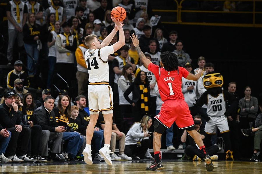 NCAA Basketball: Rutgers at Iowa