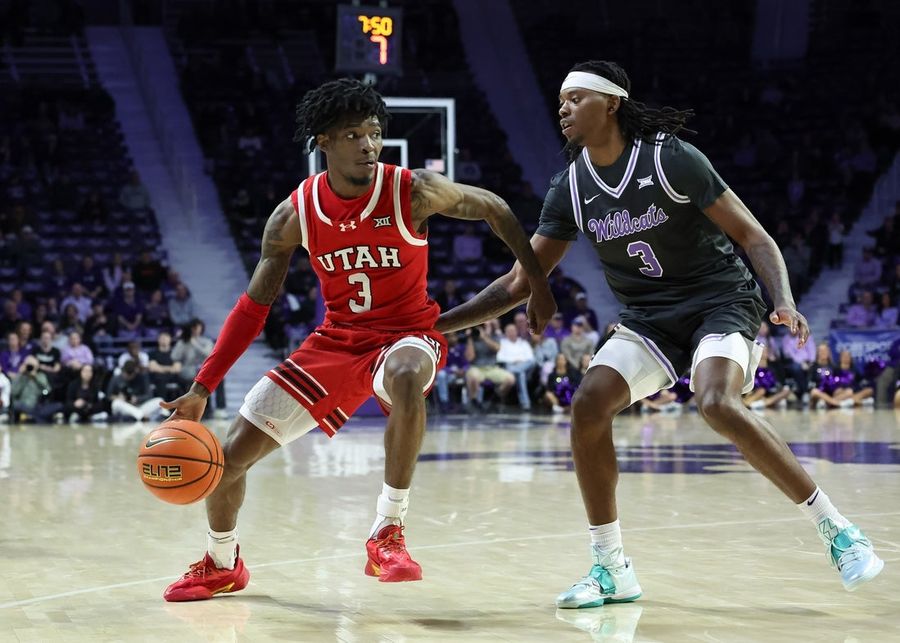 NCAA Basketball: Utah at Kansas State