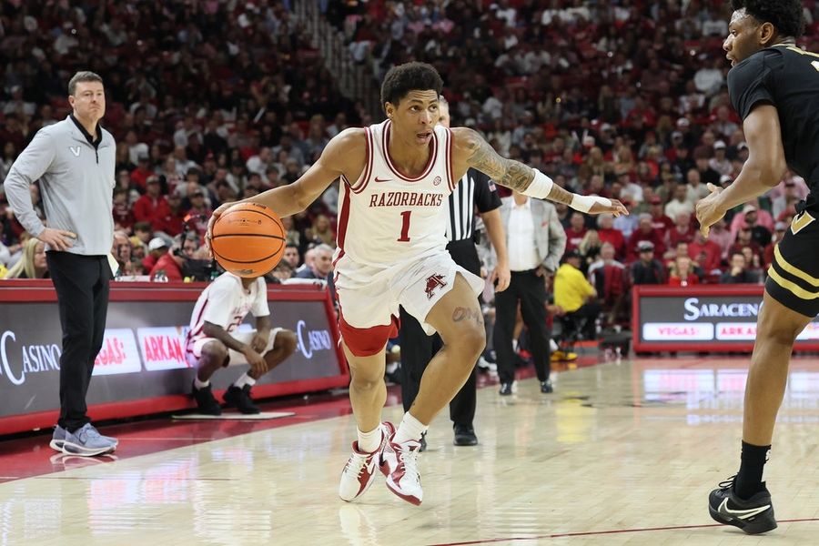 NCAA Basketball: Vanderbilt at Arkansas