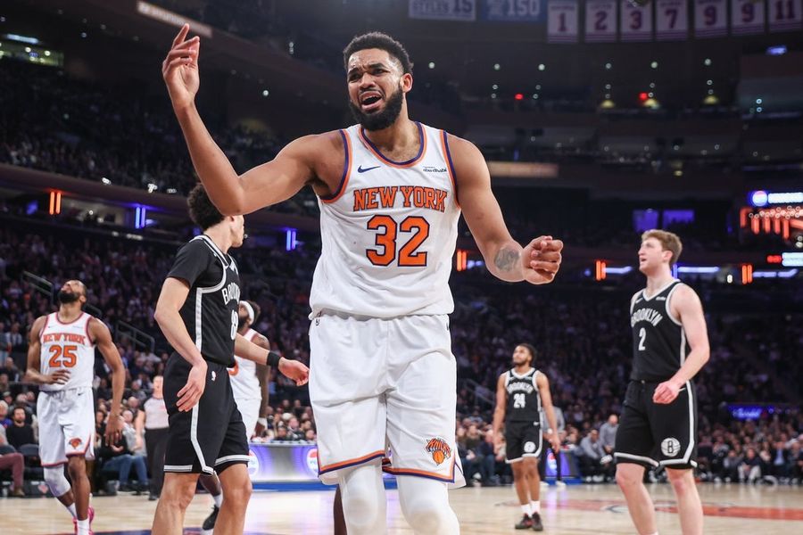 NBA: Brooklyn Nets at New York Knicks