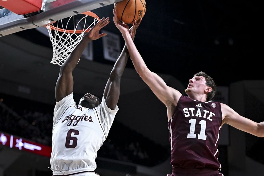 NCAA Basketball: Mississippi State at Texas A&amp;M