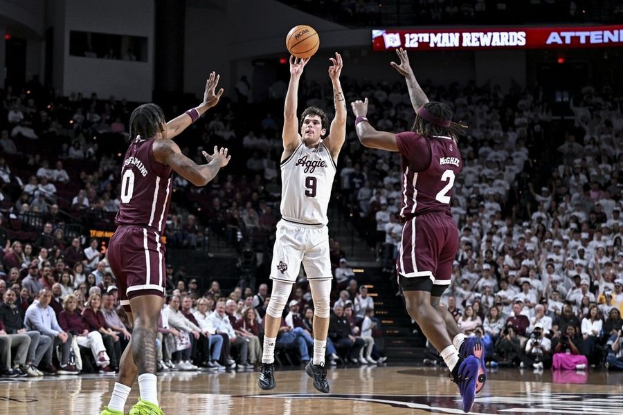 NCAA Basketball: Mississippi State at Texas A&amp;M