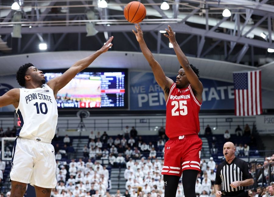 NCAA Basketball: Wisconsin at Penn State