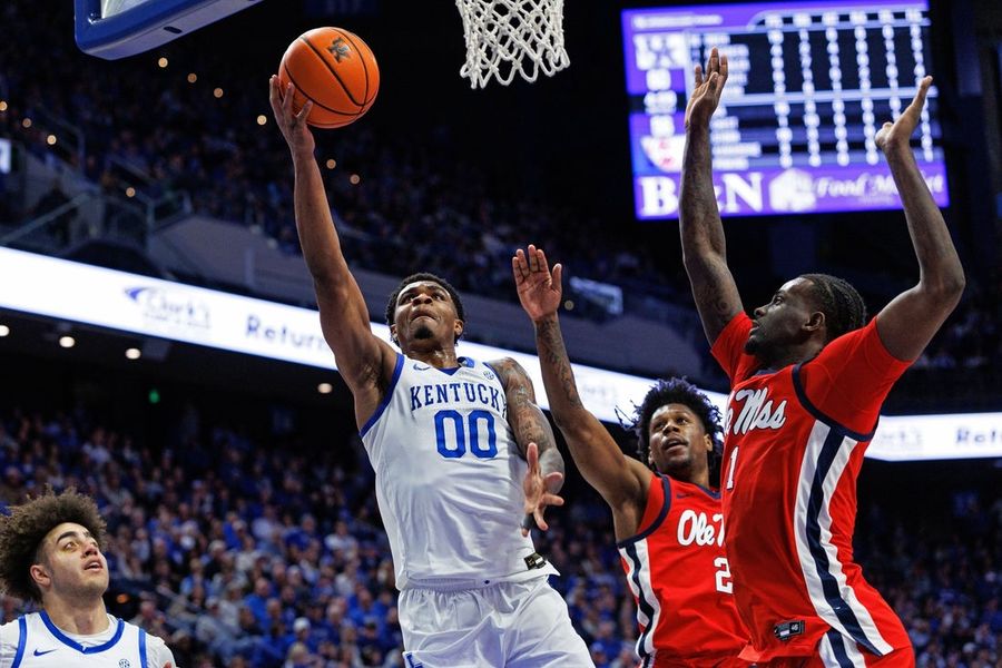 NCAA Basketball: Mississippi at Kentucky