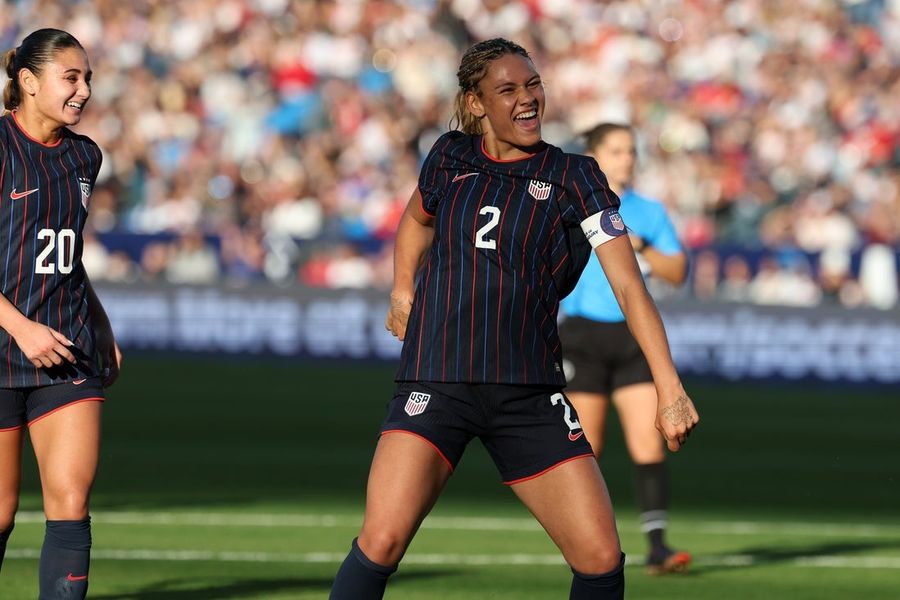 Trinity Rodman scores in first USWNT appearance in 9 months