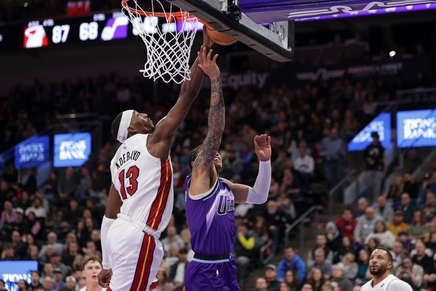 NBA: Miami Heat at Utah Jazz