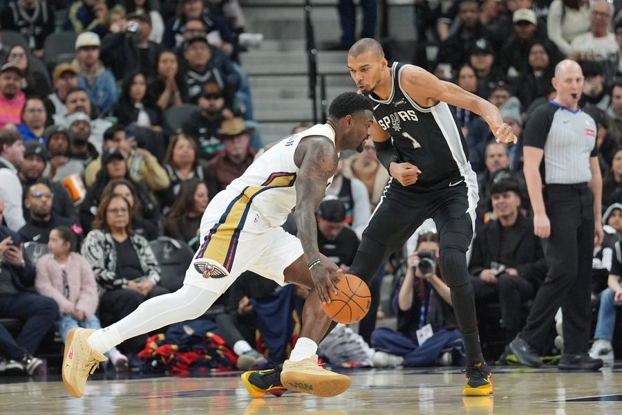 NBA: New Orleans Pelicans at San Antonio Spurs