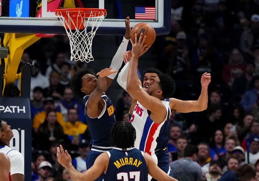 NBA: Detroit Pistons at Denver Nuggets